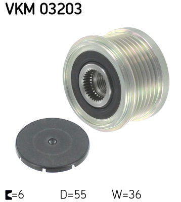 SKF Generátor szabadonfutó VKM03203_SKF